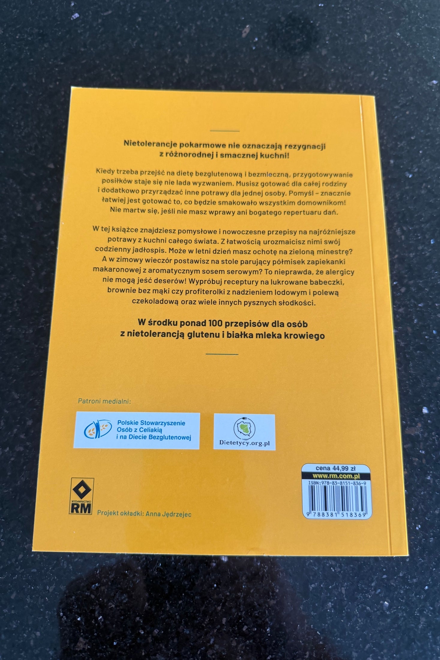 Antoinette Savill - Bez Glutenu, Pszenicy i Nabialu - 🇵🇱 Polish Book - Next Day Delivery