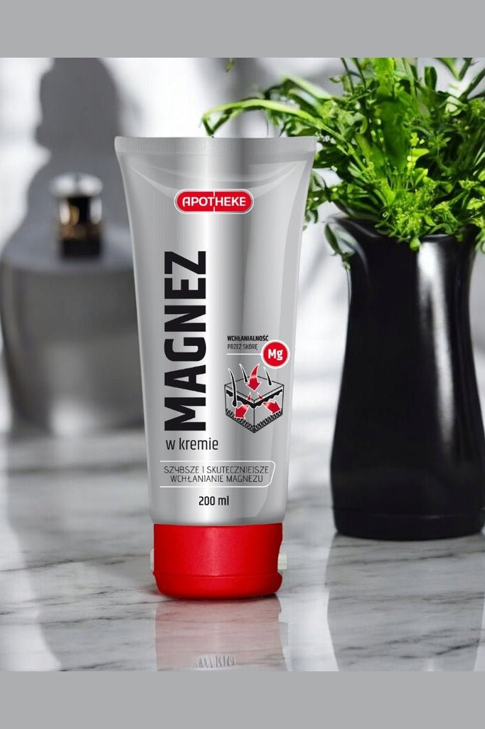 Apotheke Magnez w Kremie - 200ml