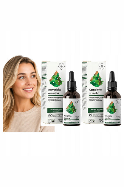 Aura Herbals Kompleks orzecha 50ml 30 porcji – Aura Herbals Walnut Complex 50ml 30 servings