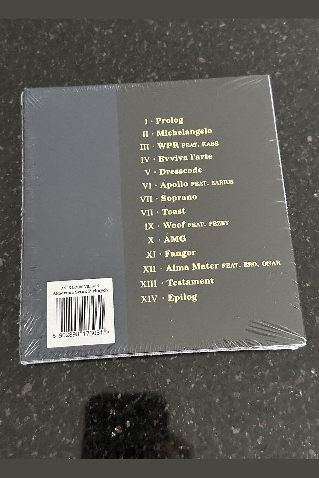 Avi , Villain Louis - Akademia Sztuk Pięknych CD Wysyłka z UK 🇬🇧 Hip Hop PL