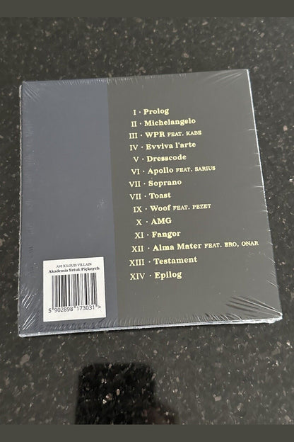 Avi , Villain Louis - Akademia Sztuk Pięknych CD Wysyłka z UK 🇬🇧 Hip Hop PL