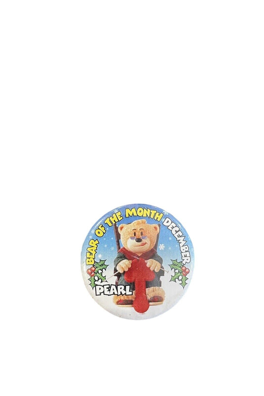 BAD TASTE BEARS PIN BADGE - Pearl - Rare