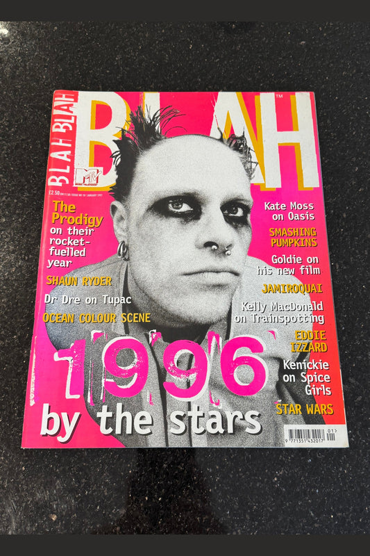 BLAH Magazine MTV - The Prodigy Keith Flint RARE