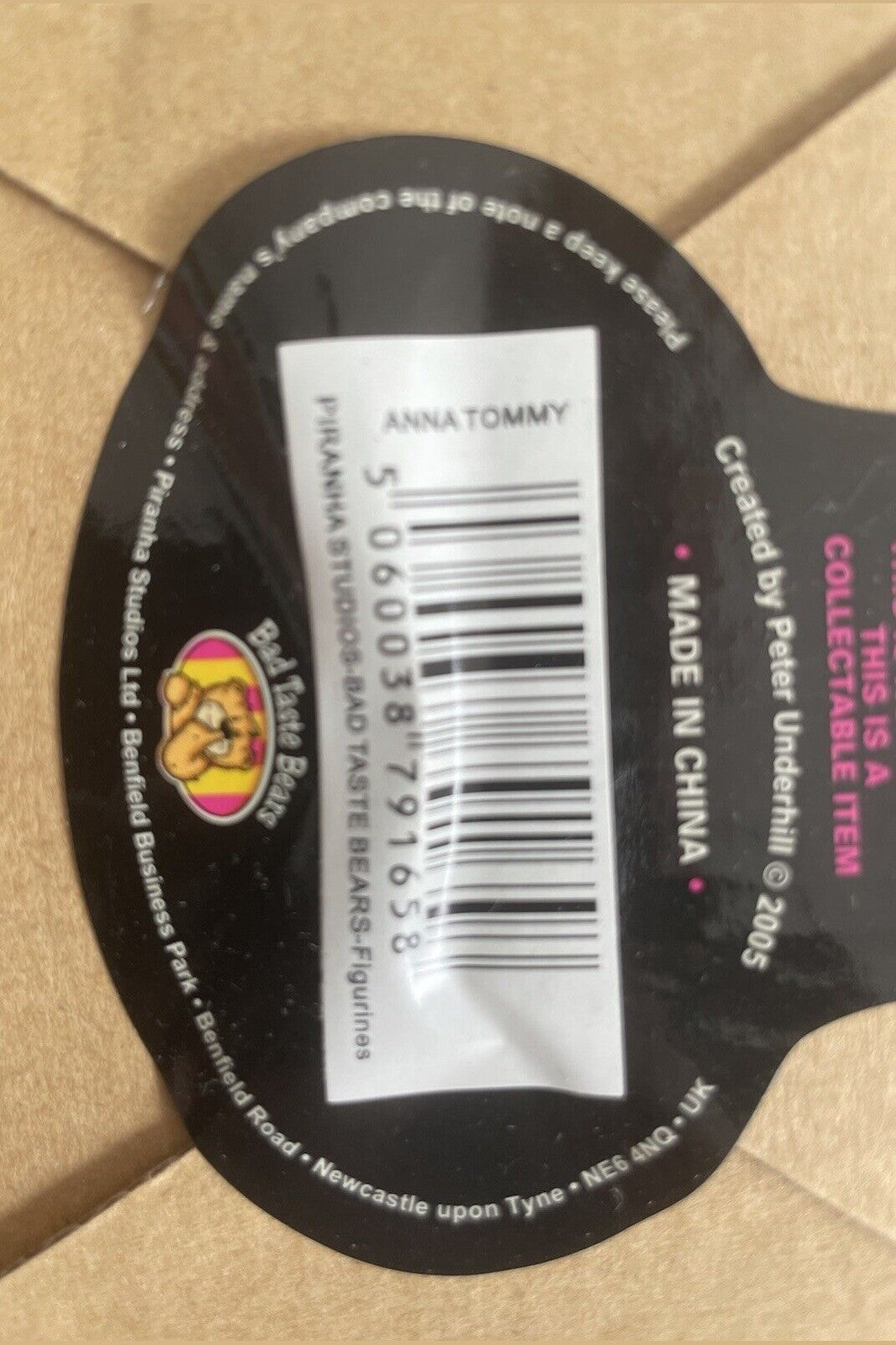Bad Taste Bears - Anna - Tommy New Boxed Rare