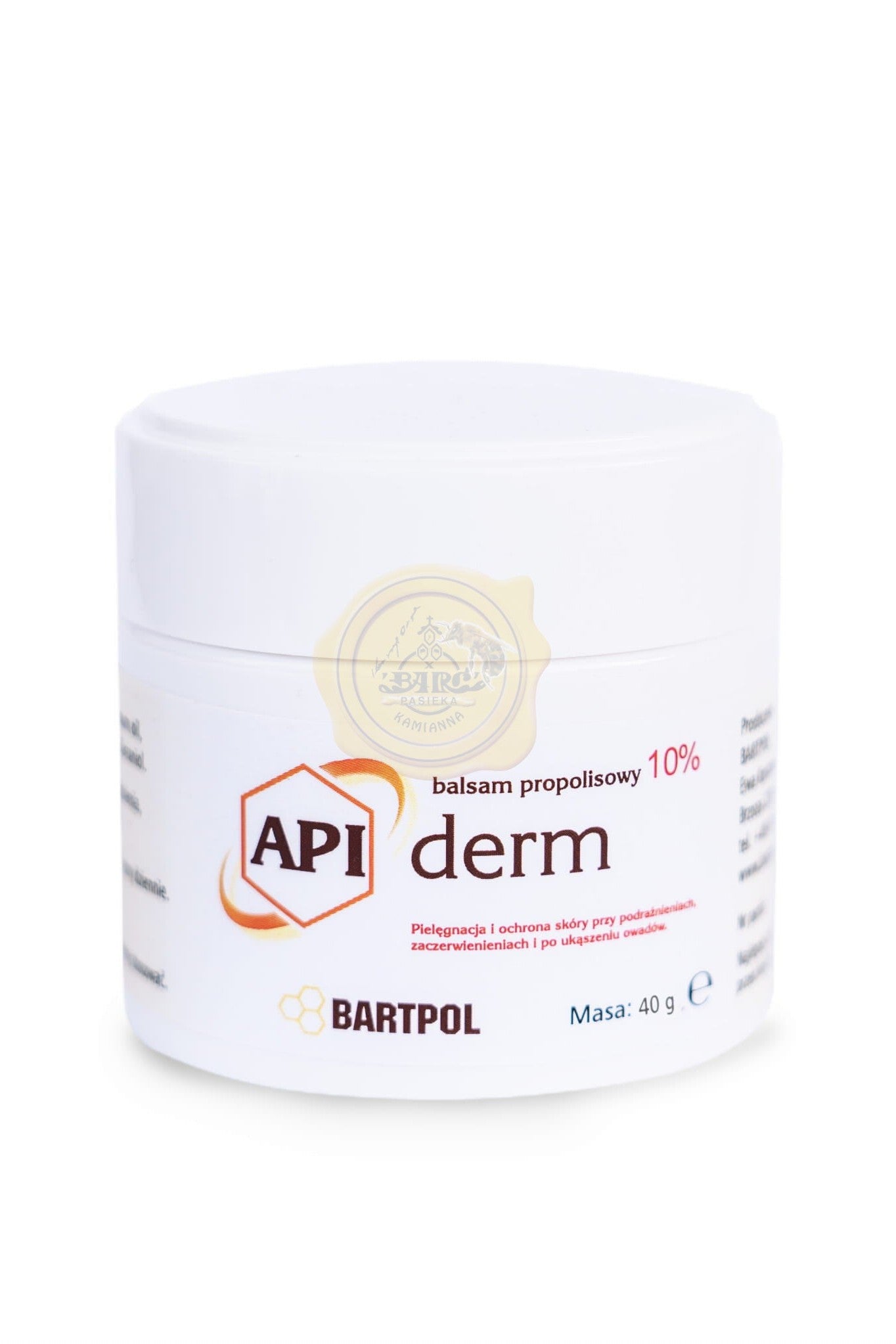 Bartpol API Derm Balsam Propolisowy 10% 40g – Bartpol API Derm Propolis Balm 10% 40g