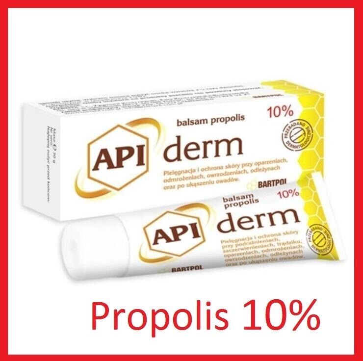 Bartpol API derm balsam propolisowy 10% - 30g