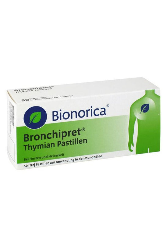 Bionorica Bronchipret® Thymian Pastillen 50 Stück – Bionorica Bronchipret® Thyme Pastilles 50 Lozenges
