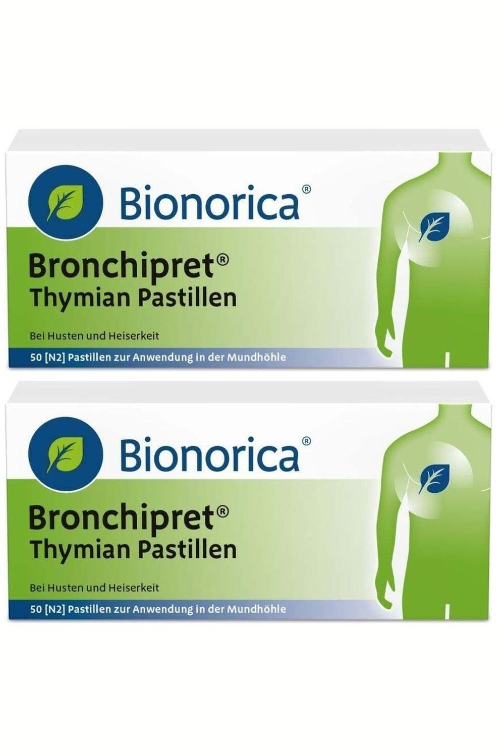 Bionorica Bronchipret® Thymian Pastillen 50 Stück – Bionorica Bronchipret® Thyme Pastilles 50 Lozenges