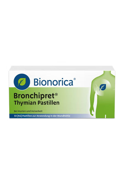 Bionorica Bronchipret® Thymian Pastillen 50 Stück – Bionorica Bronchipret® Thyme Pastilles 50 Lozenges