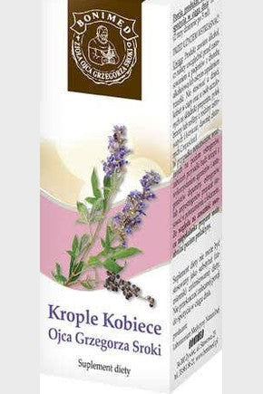 Bonimed Krople Kobiece Ojca Grzegorza Sroki Suplement diety – Bonimed Women's Drops by Father Grzegorz Sroka Dietary Supplement