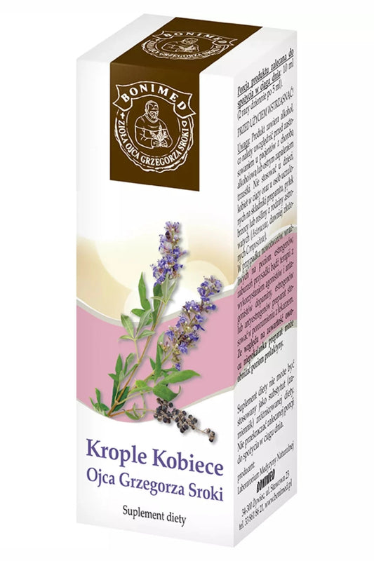 Bonimed Krople Kobiece Ojca Grzegorza Sroki Suplement diety – Bonimed Women's Drops by Father Grzegorz Sroka Dietary Supplement
