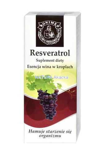 Bonimed Resveratrol Esencja Wina w Kroplach Suplement Diety – Bonimed Resveratrol Wine Essence in Drops Dietary Supplement