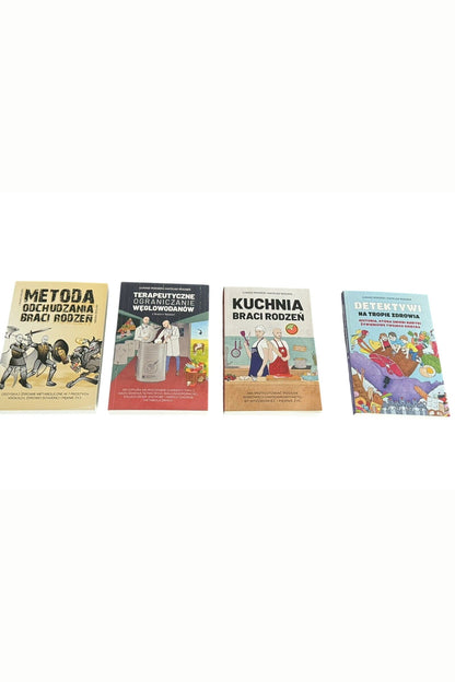Bracia Rodzen - Metoda odchudzania Polish Book Pakiet 4 książek NEXT Day Deliv