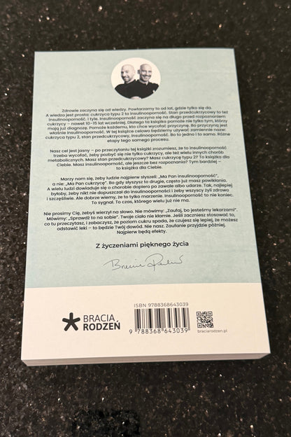 Bracia Rodzen Rodzeń - Jak pozbyc sie insulinoopornosci i wycofac cukrzyce typu 2 New book Polish Book UK 🇬🇧 Delivery
