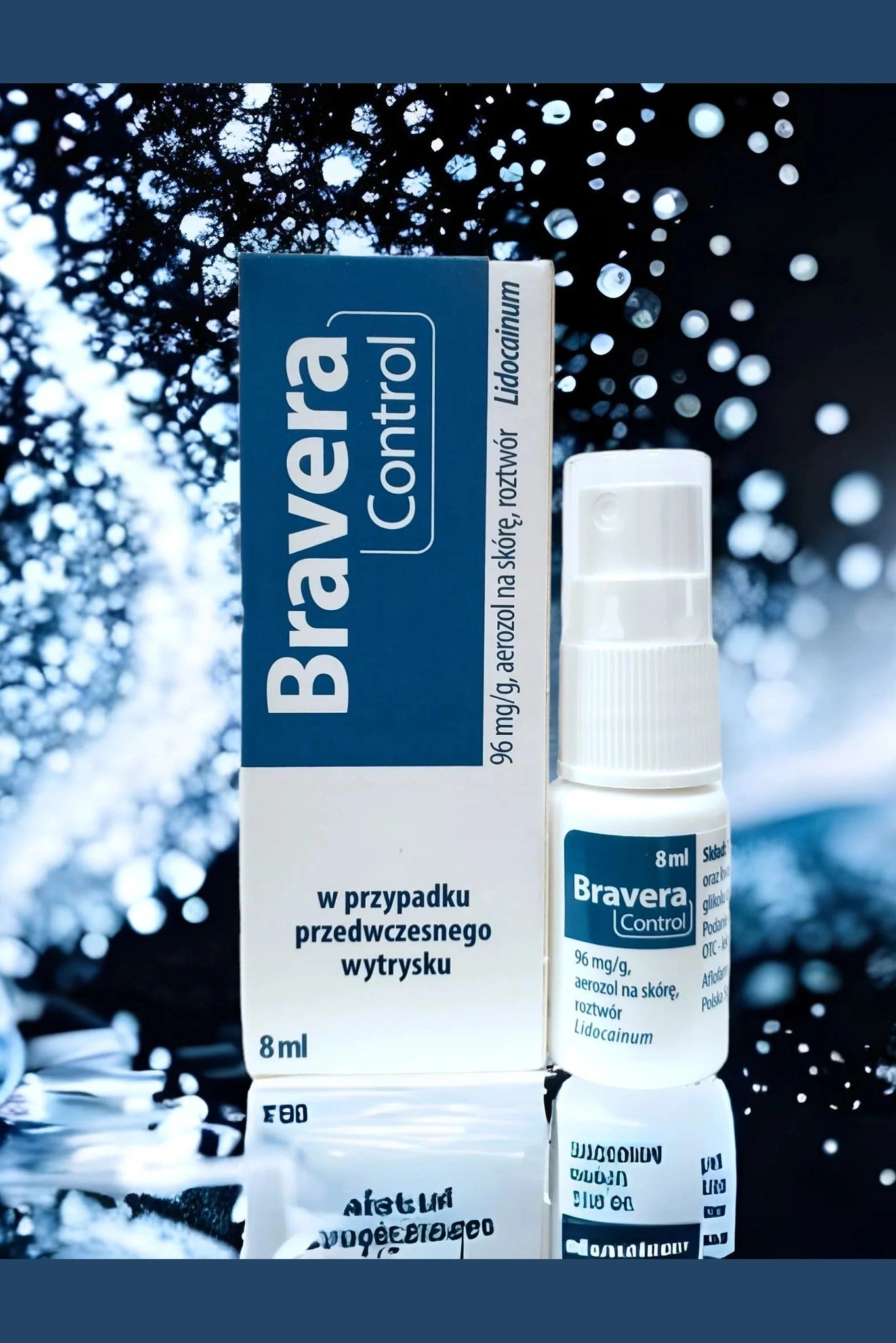 Bravera Control – Lidocaine Delay Spray for Premature Ejaculation – 8ml