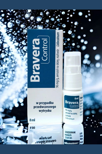 Bravera Control – Lidocaine Delay Spray for Premature Ejaculation – 8ml