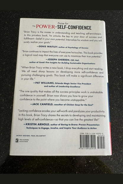 Brian Tracy - The Power of Self-Confidence - 9781118435915 New Book