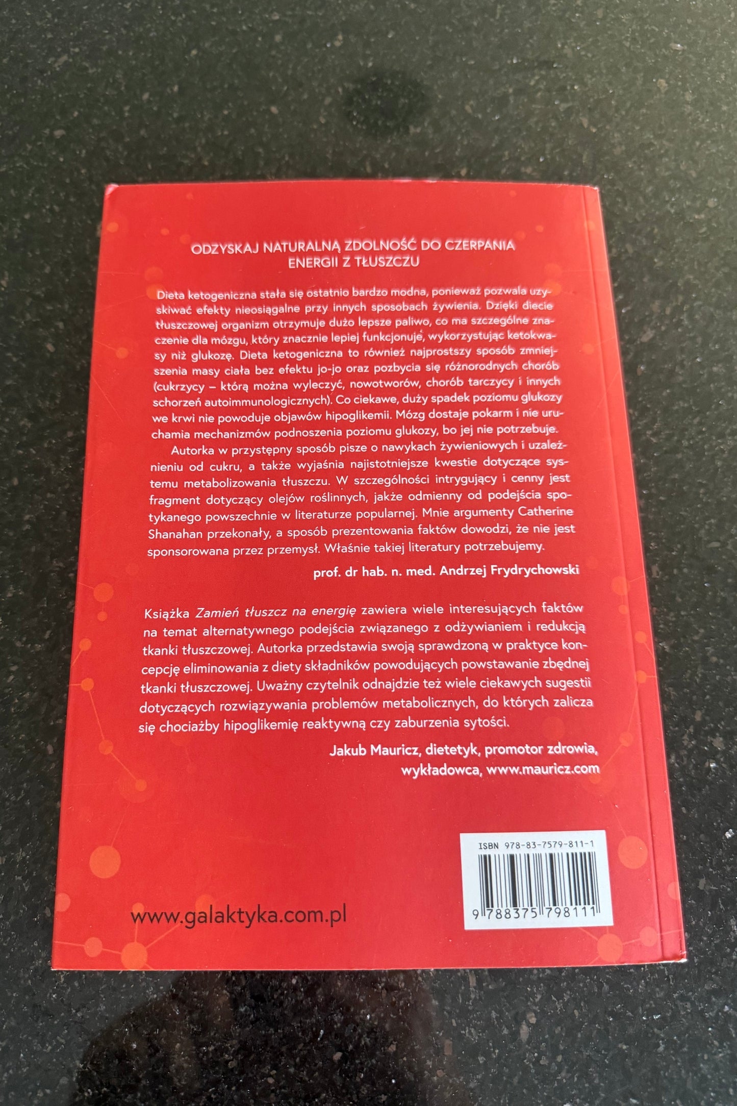 CATHERINE SHANAHAN - Zamien tluszcz na energie Zamień tłuszcz na energię - 🇵🇱 Polish Book - Next Day Delivery