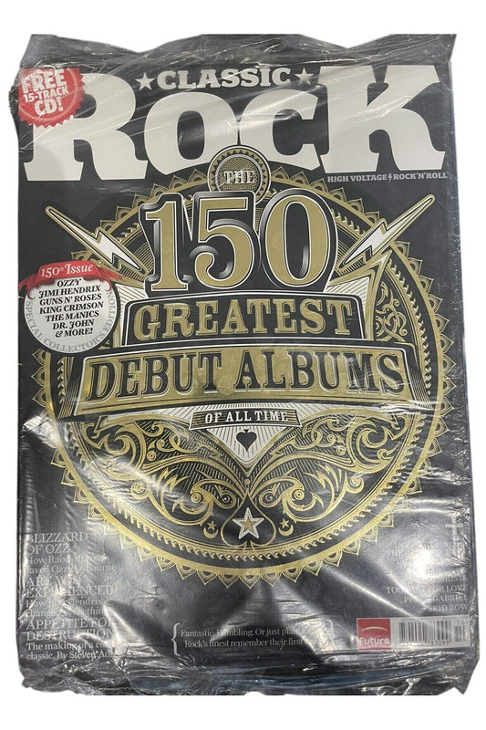 CLASSIC ROCK MAGAZINE OCT 2010 Issue #150 OZZY OSBOURNE - SKID ROW, JIMI HENDRIX