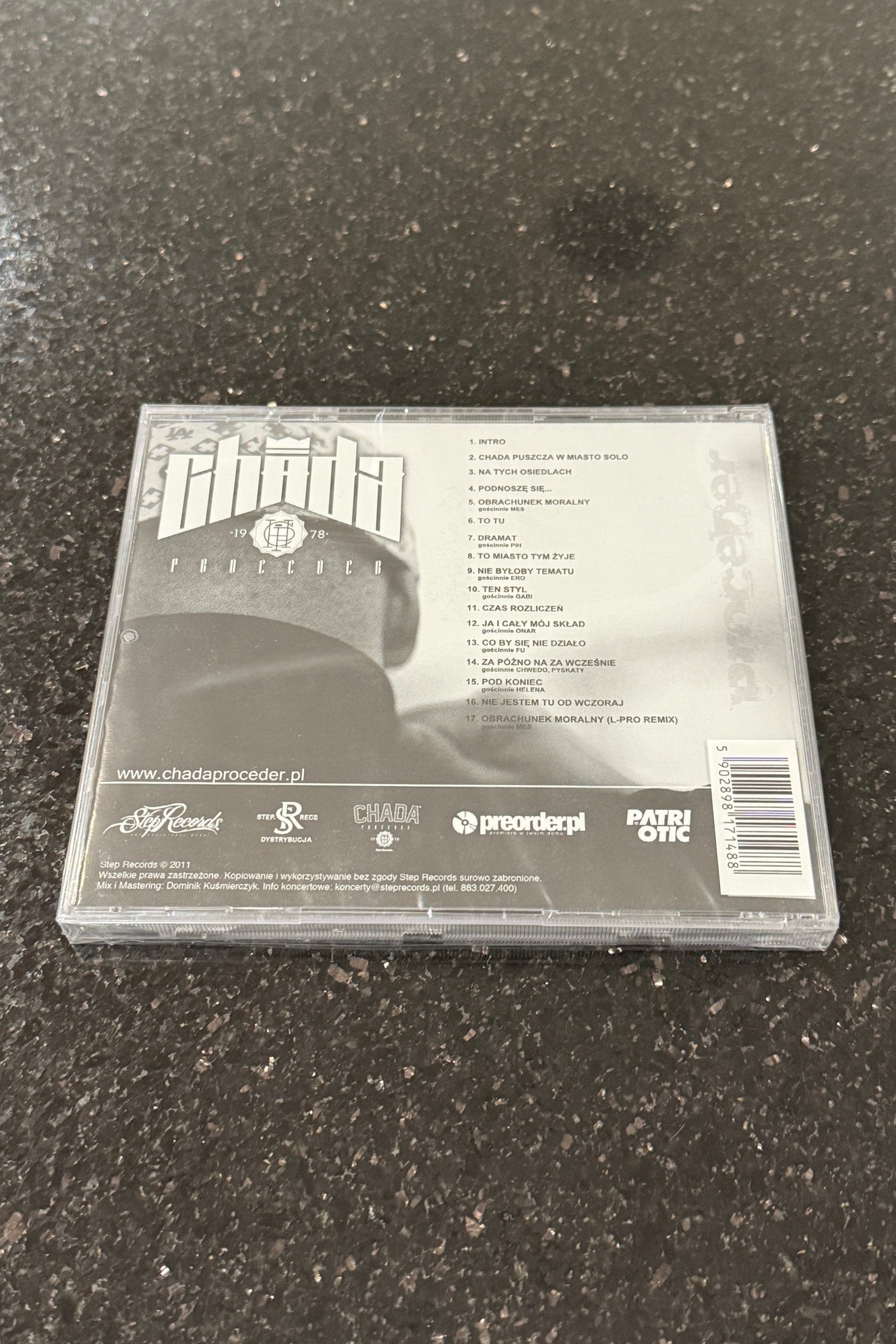 Chada - Proceder Plus - Polish Hip Hop CD 🇬🇧 UK Postage