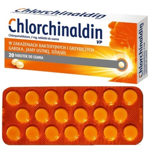 Chlorchinaldin 2mg - 20 Tablets