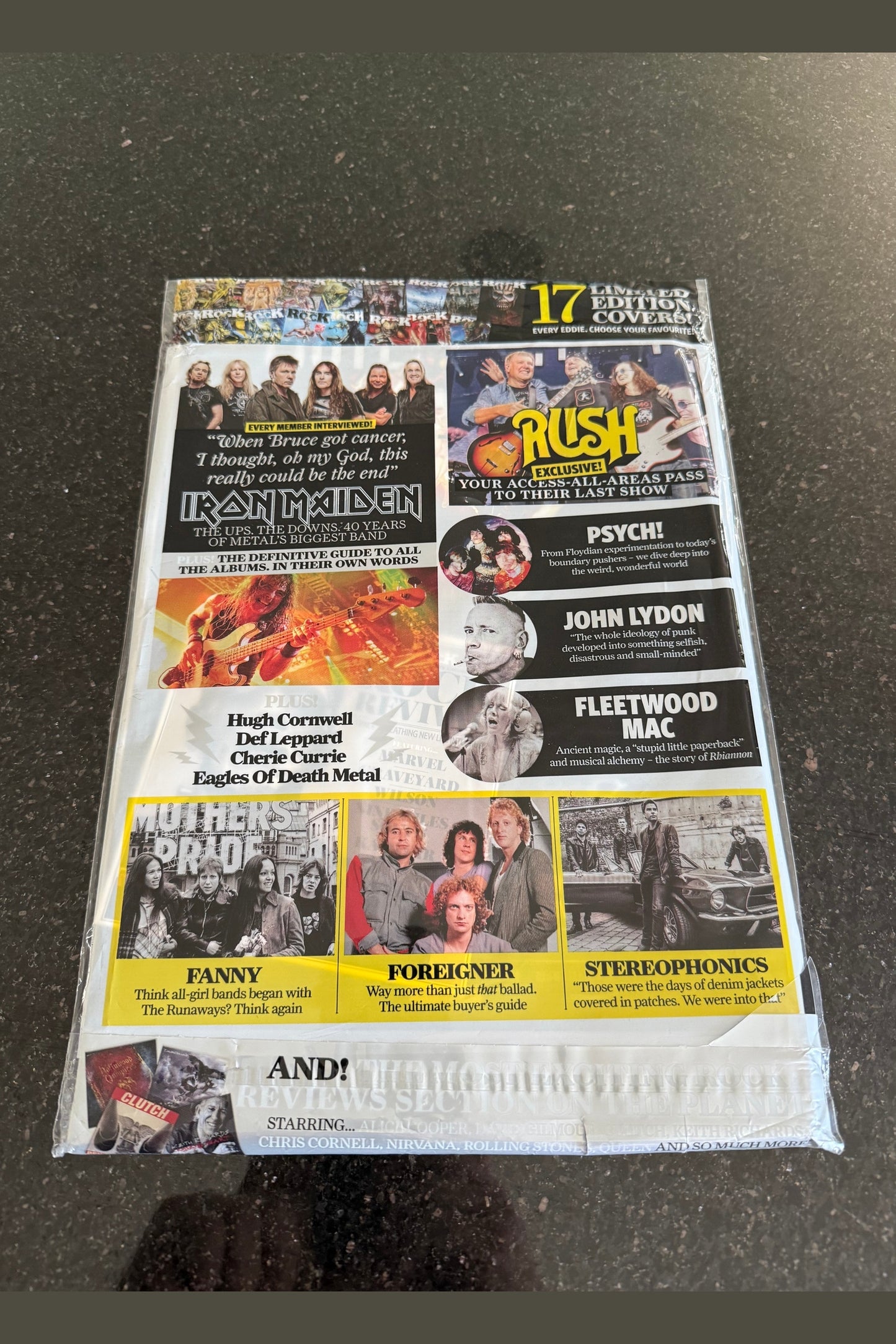 Classic Rock Magazine 2015 October Iron Maiden Subscriber Only Collector Edition - Issue 1