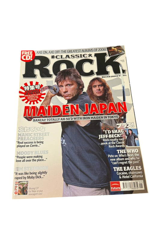 Classic Rock Magazine Issue 101 - January 2007 Iron Maiden