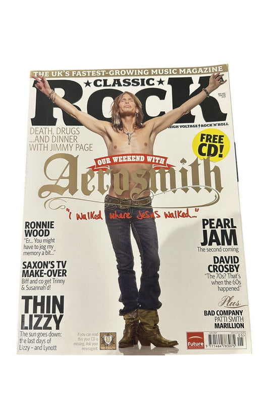 Classic Rock Magazine Issue 105 - May 2007 - Aerosmith