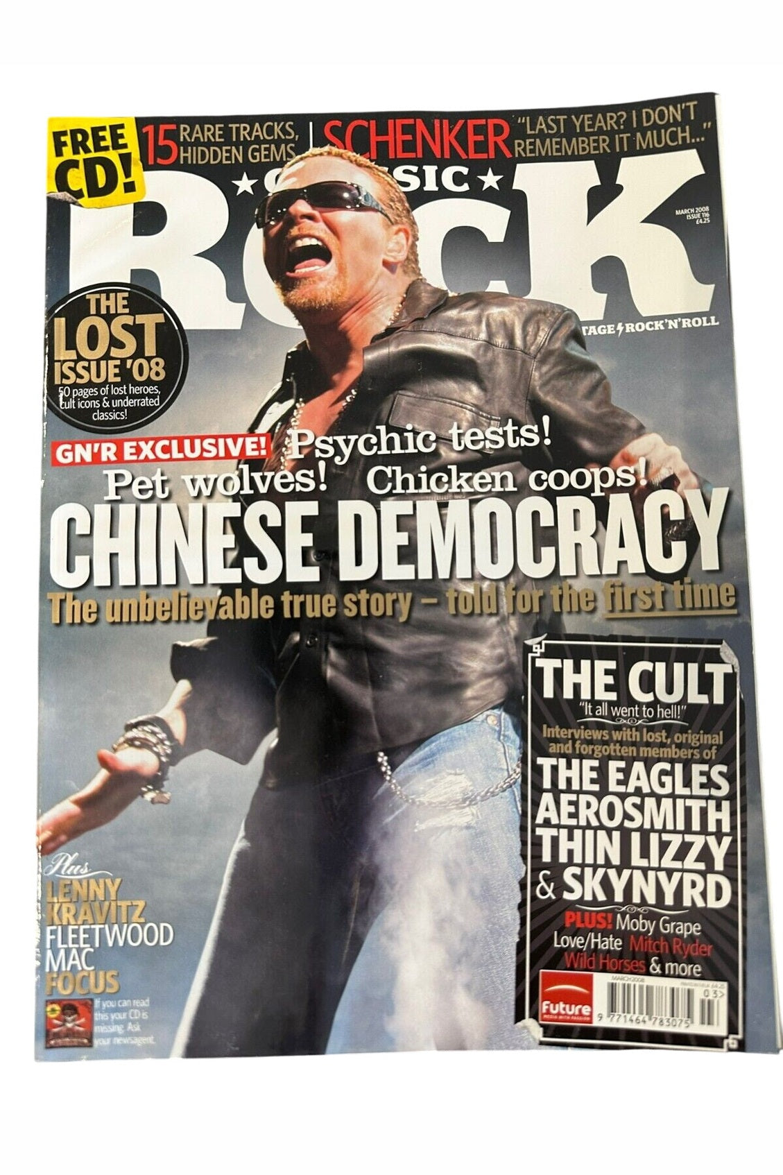 Classic Rock Magazine Issue 116 - March 2008 Gn'R