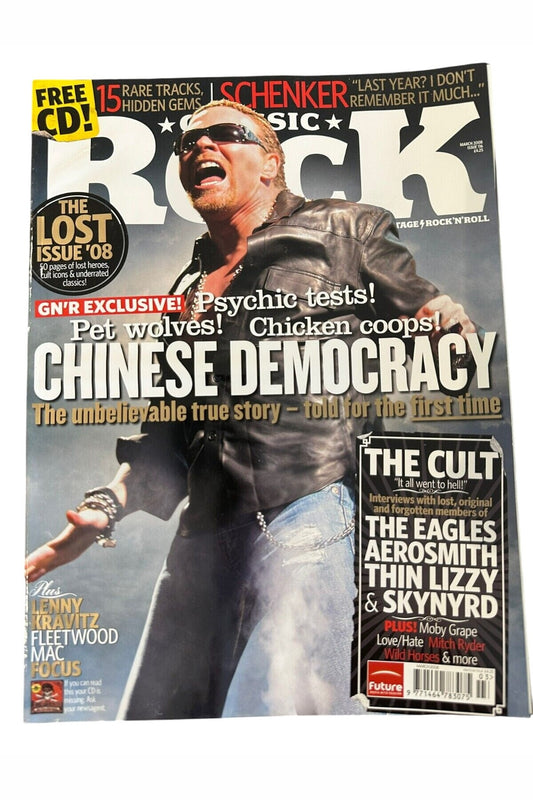 Classic Rock Magazine Issue 116 - March 2008 Gn'R