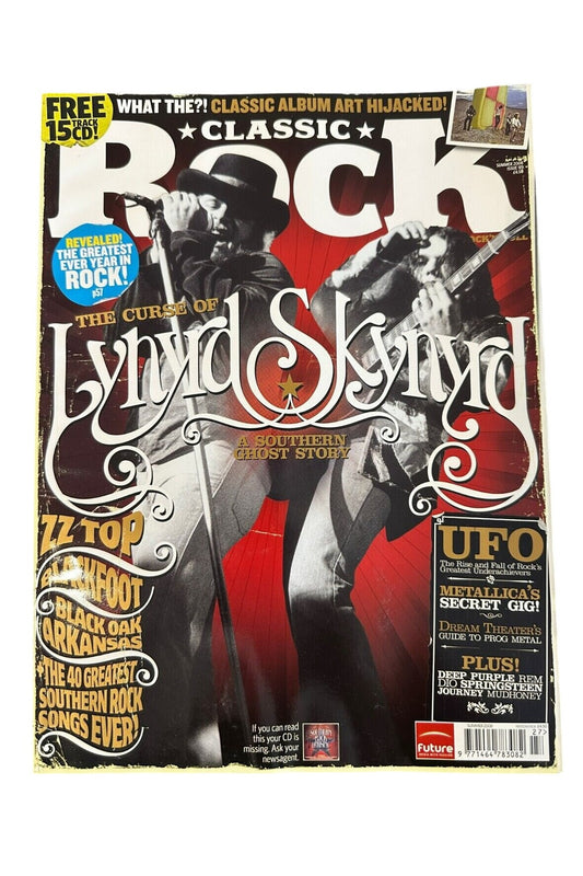 Classic Rock Magazine Issue 121 - Summer 2008 Lynyrd Skynyrd