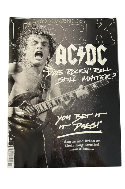 Classic Rock Magazine Issue 125 - November 2008 AC/DC