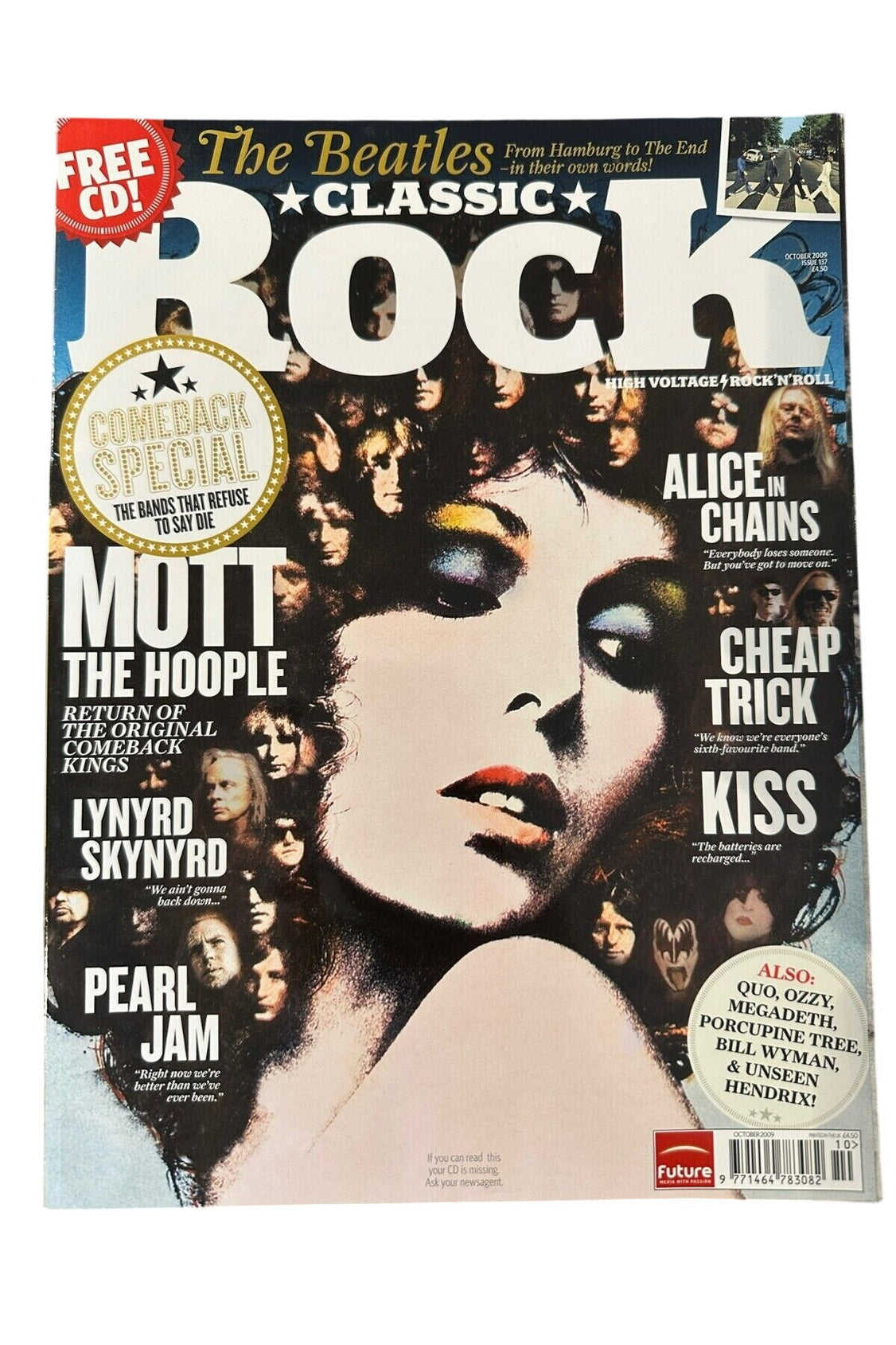 Classic Rock Magazine Issue 137 - October 2009 Madonna