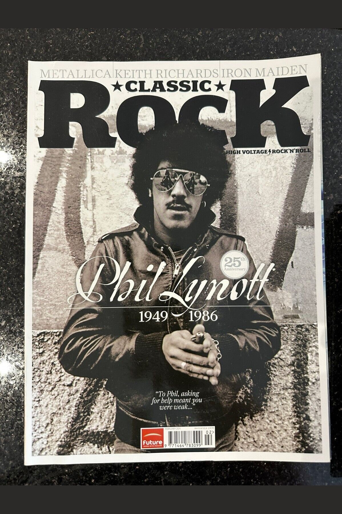 Classic Rock Magazine Issue 154 - February 2011 Phil Lynott