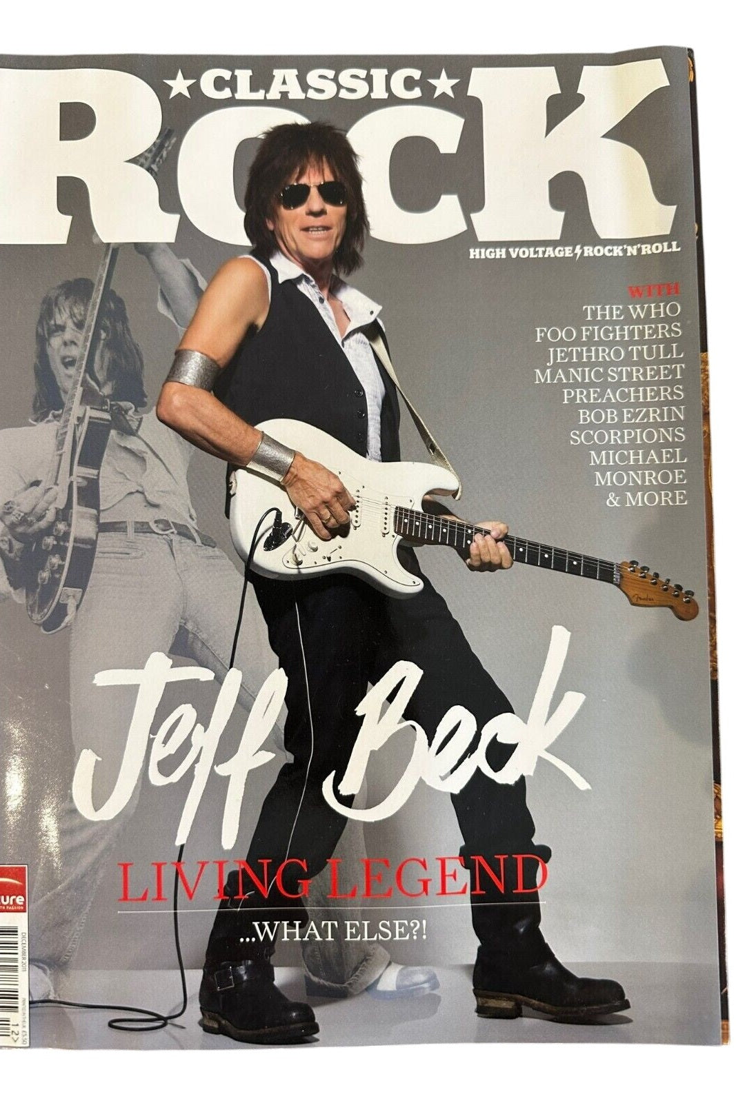 Classic Rock Magazine Issue 165 - December 2011 Jeff Beck