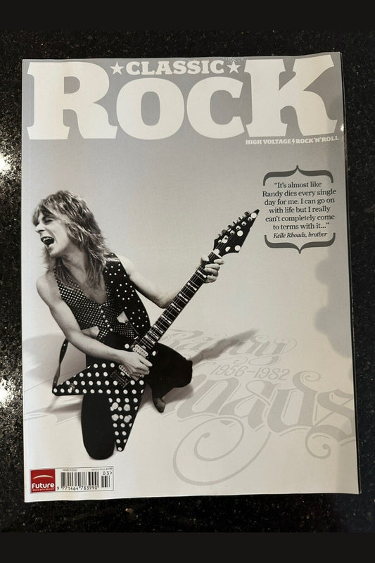 Classic Rock Magazine Issue 168 - March 2012 Randy Rhoads