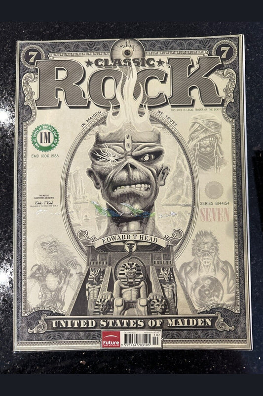 Classic Rock Magazine Issue 176 - October 2012 - Iron Maiden