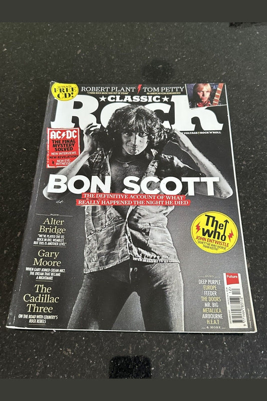 Classic Rock Magazine Issue 243 - December 2017 - Bon Scott