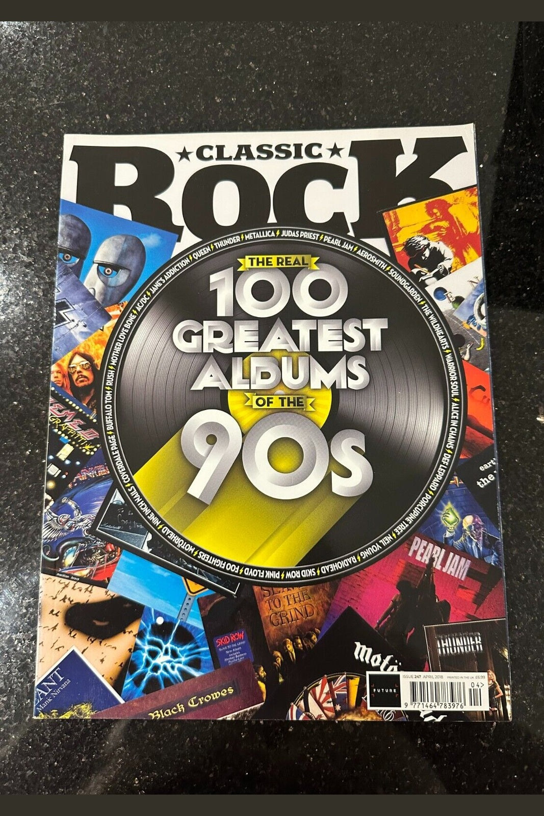 Classic Rock Magazine Issue 247 - April 2018 - 100 Greatest Albums Of The 90's