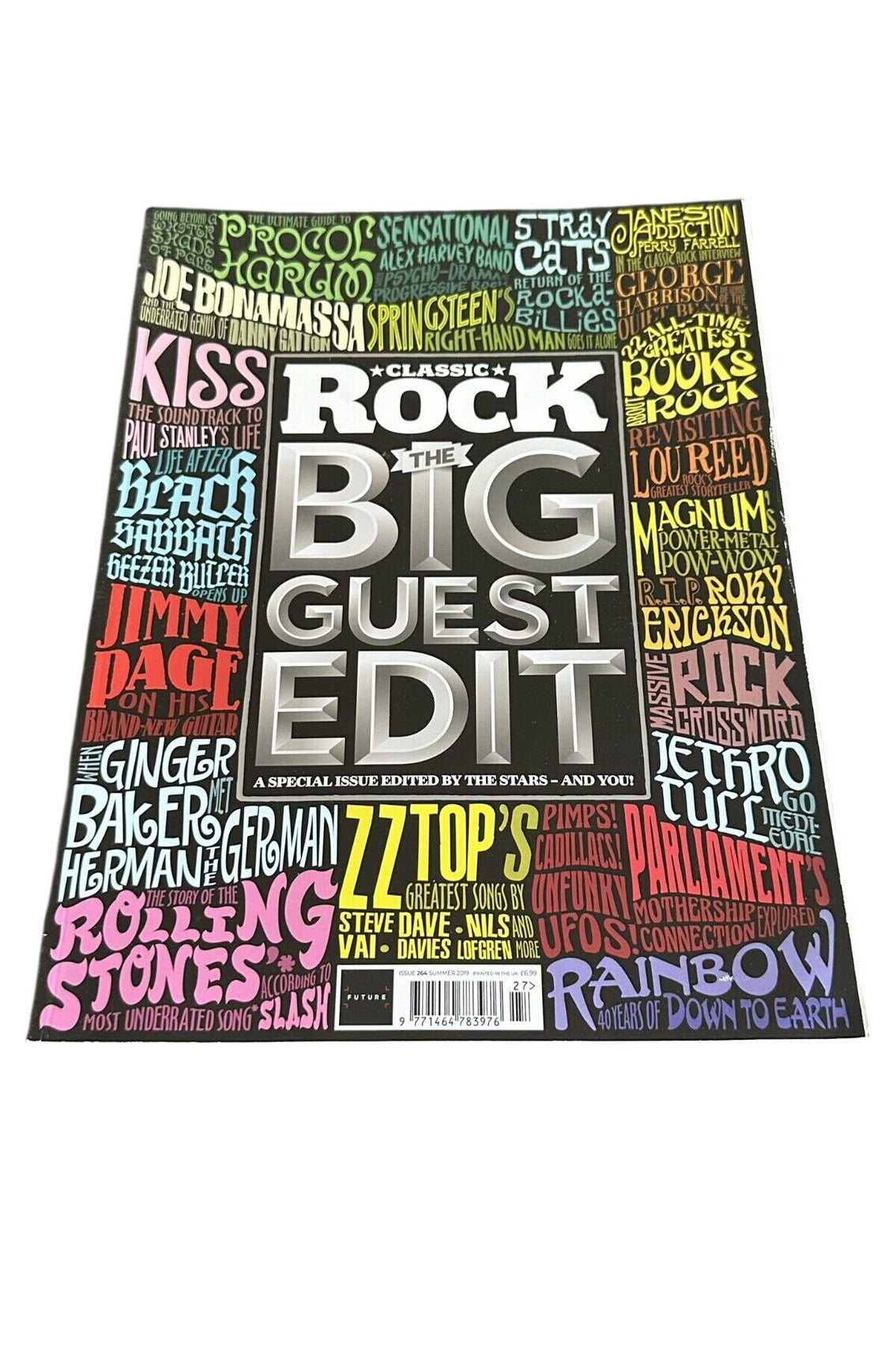 Classic Rock Magazine Issue 264 - SUMMER 2019 THE BIG GUEST EDIT