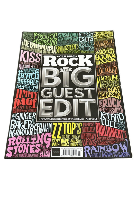 Classic Rock Magazine Issue 264 - SUMMER 2019 THE BIG GUEST EDIT