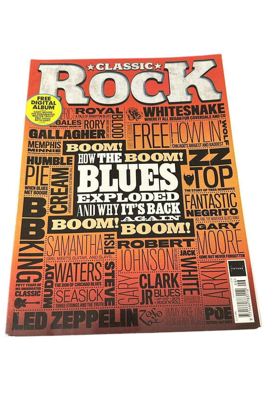 Classic Rock Magazine Issue 275 - April 2020 - Blues ZZ Top Led Zeppelin