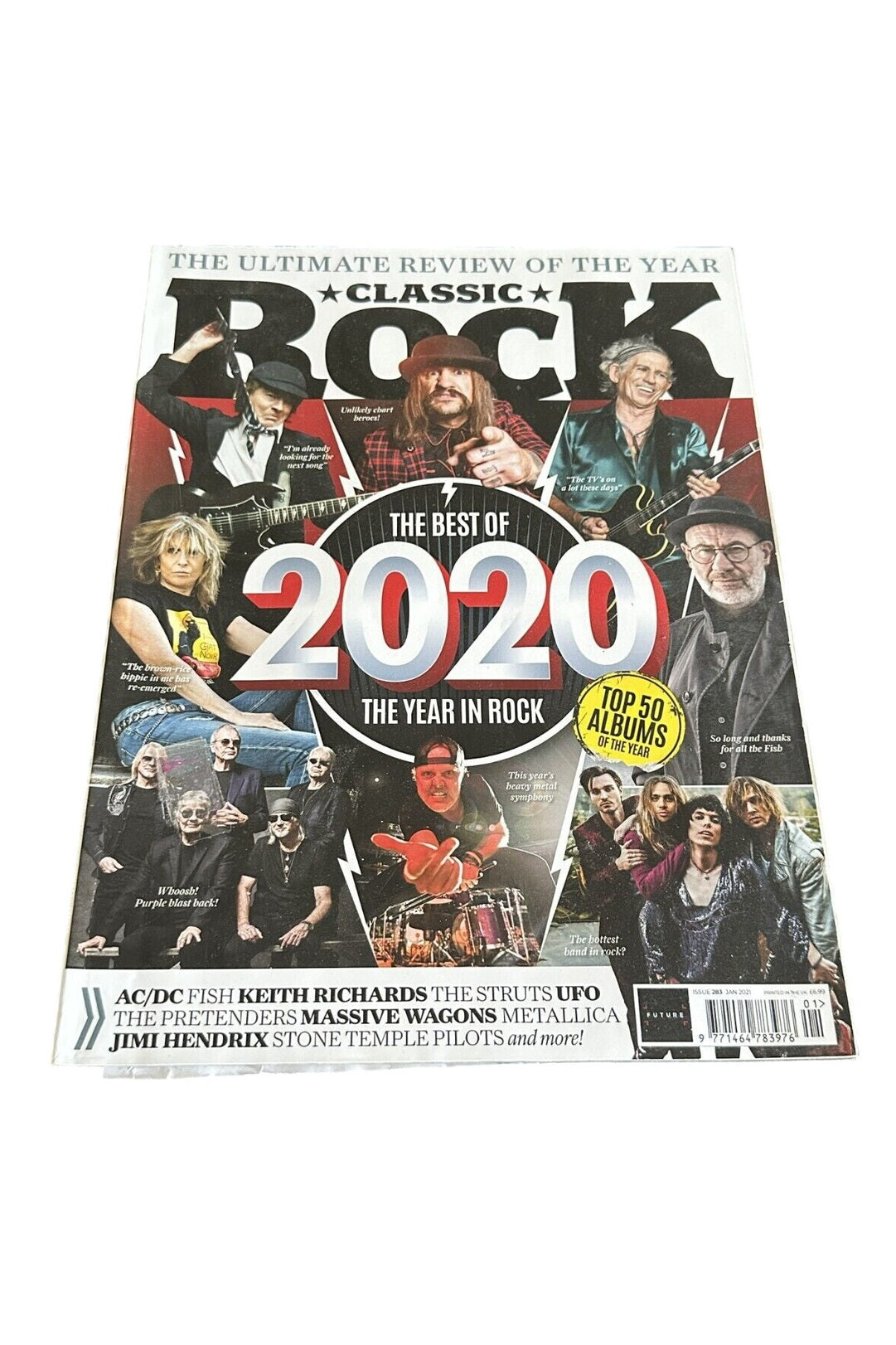 Classic Rock Magazine Issue 283 - January 2021 - Ultimate 2020