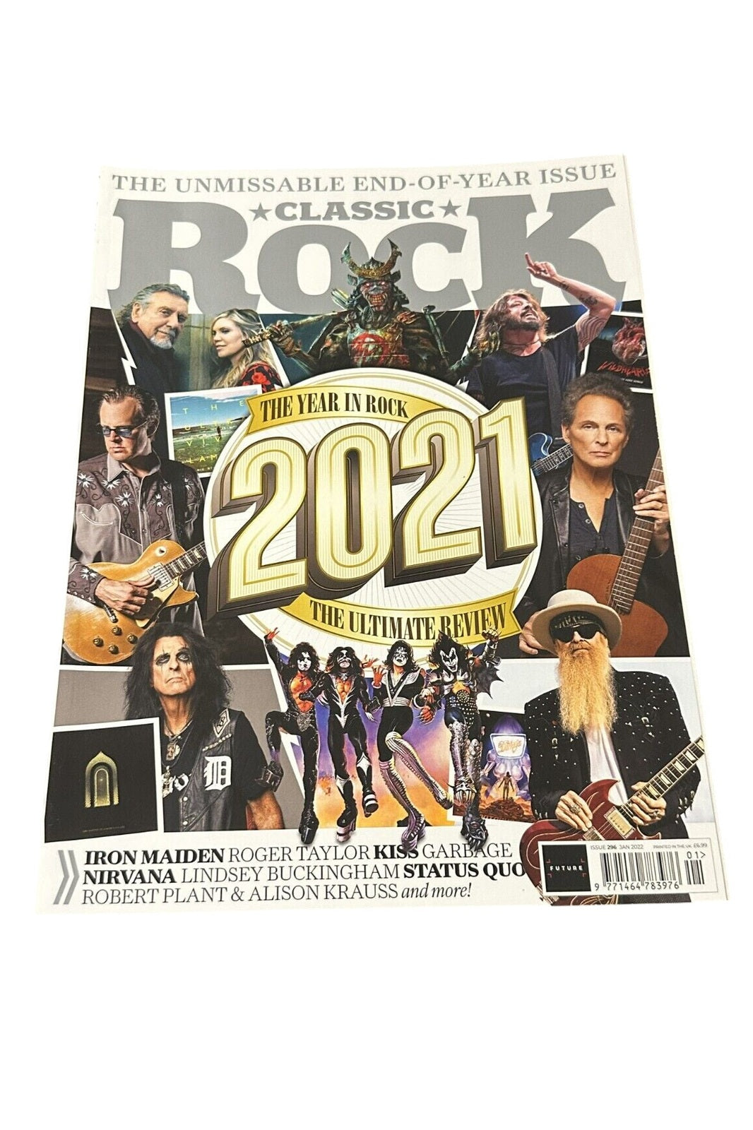Classic Rock Magazine Issue 296 - January 2022 - The Year 2021 in Rock