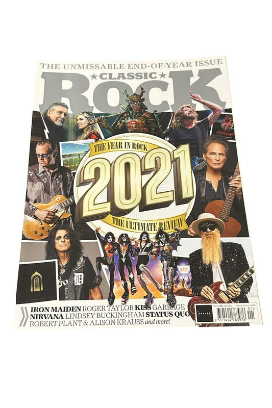 Classic Rock Magazine Issue 296 - January 2022 - The Year 2021 in Rock