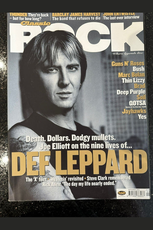 Classic Rock Magazine Issue 44 - September 2002 Def Leppard