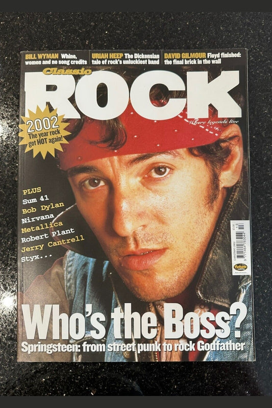 Classic Rock Magazine Issue 48 - CHRISTMAS 2002 - BRUCE SPRINGSTEEN