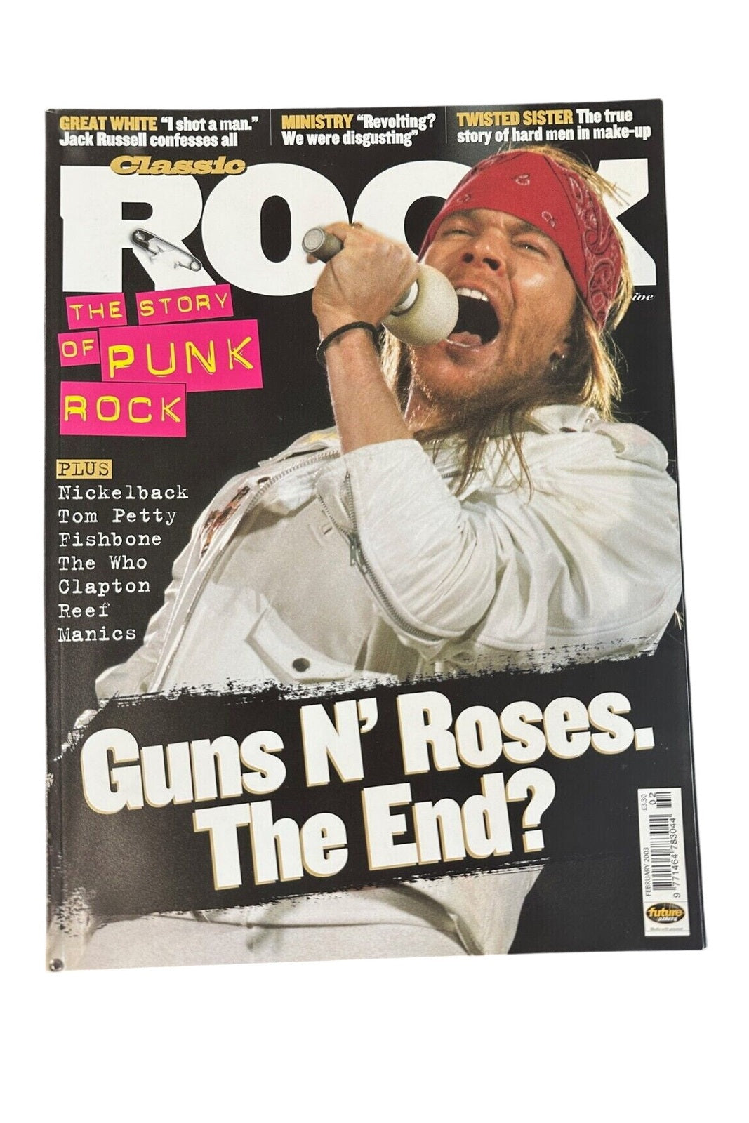 Classic Rock Magazine Issue 50 - February 2003 - GN'R Twisted Sister
