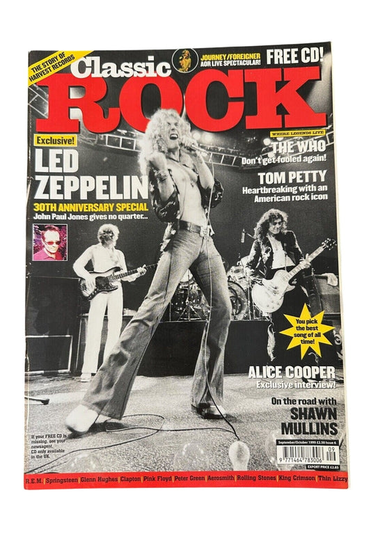 Classic Rock Magazine Issue 6 - Sep/Oct 1999 - Led Zeppelin Rare