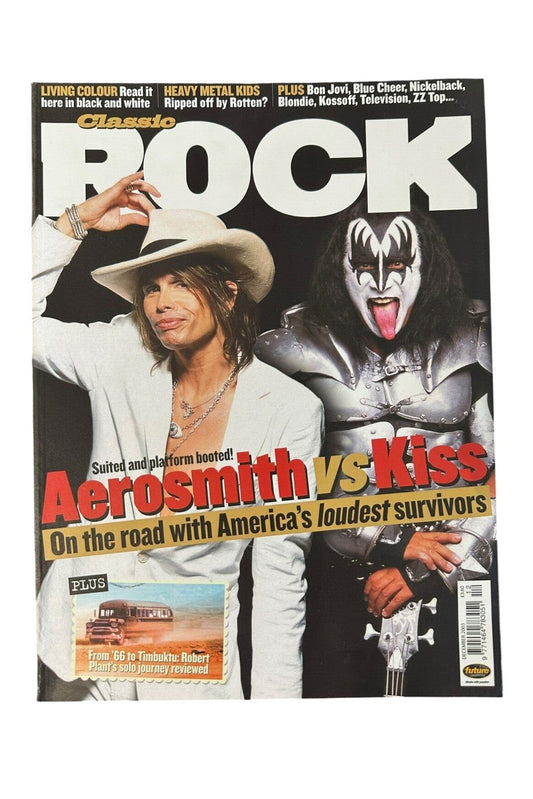 Classic Rock Magazine Issue 60 - December 2003 Kiss vs Aerosmith